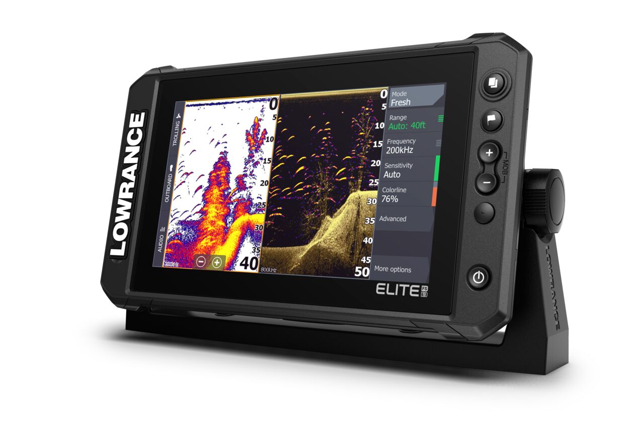 LOWRANCE ELITE FS 9 WITH ACTIVE IMAGING 3-IN-1 TRANSDUCER (ROW)