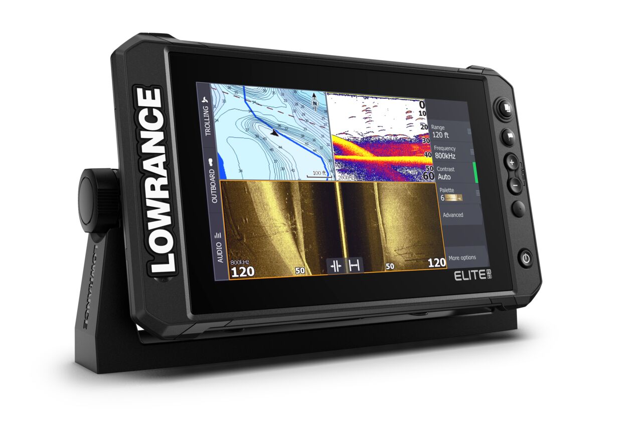 LOWRANCE ELITE FS 9 WITH ACTIVE IMAGING 3-IN-1 TRANSDUCER (ROW)
