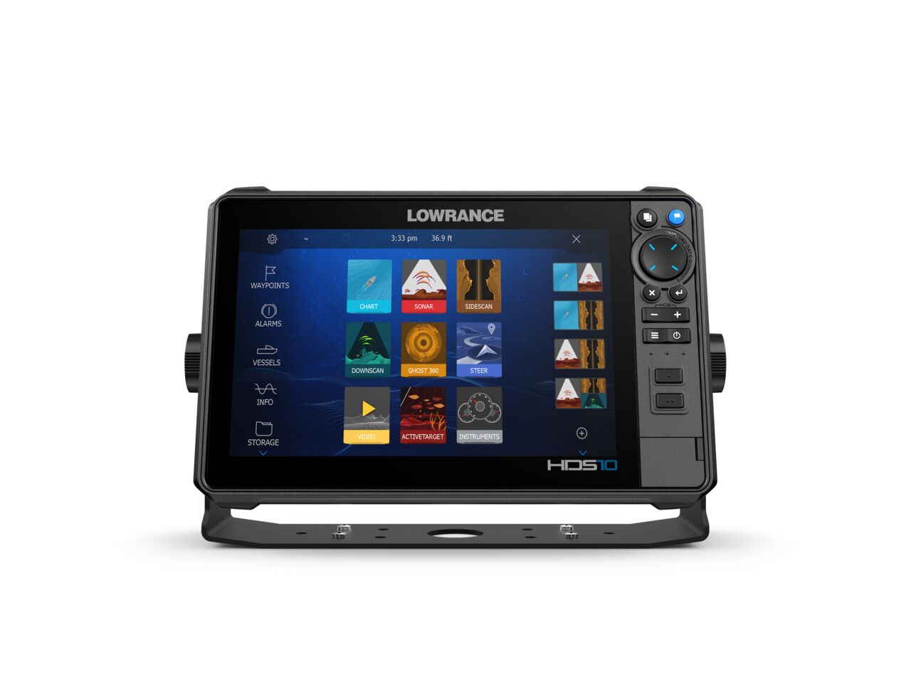 LOWRANCE HDS-10 PRO ROW + ACTIVEIMAGING™ HD 3-IN-1 TRANSDUCER