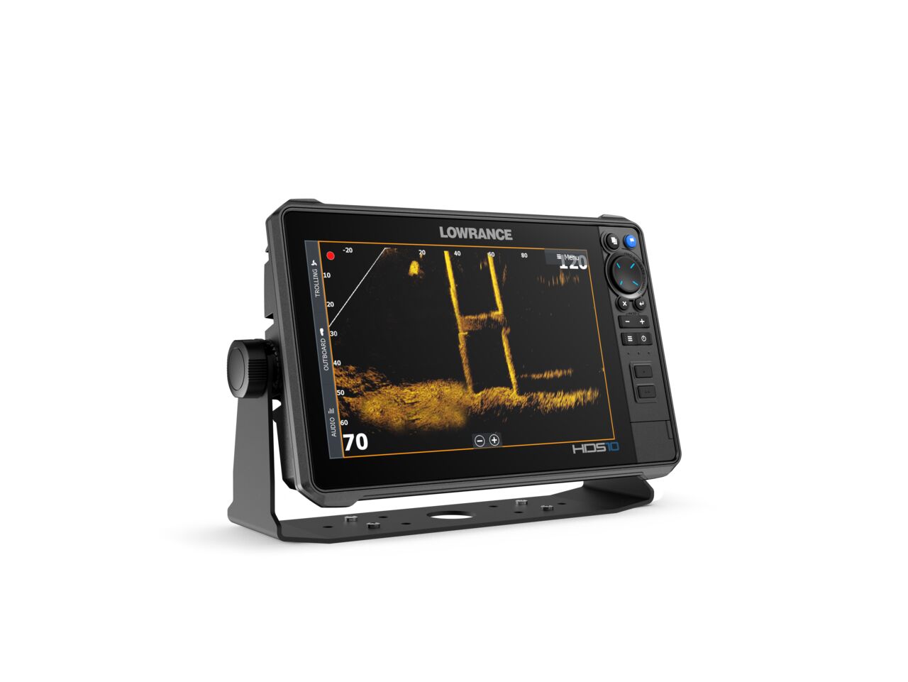 LOWRANCE HDS-10 PRO ROW + ACTIVEIMAGING™ HD 3-IN-1 TRANSDUCER