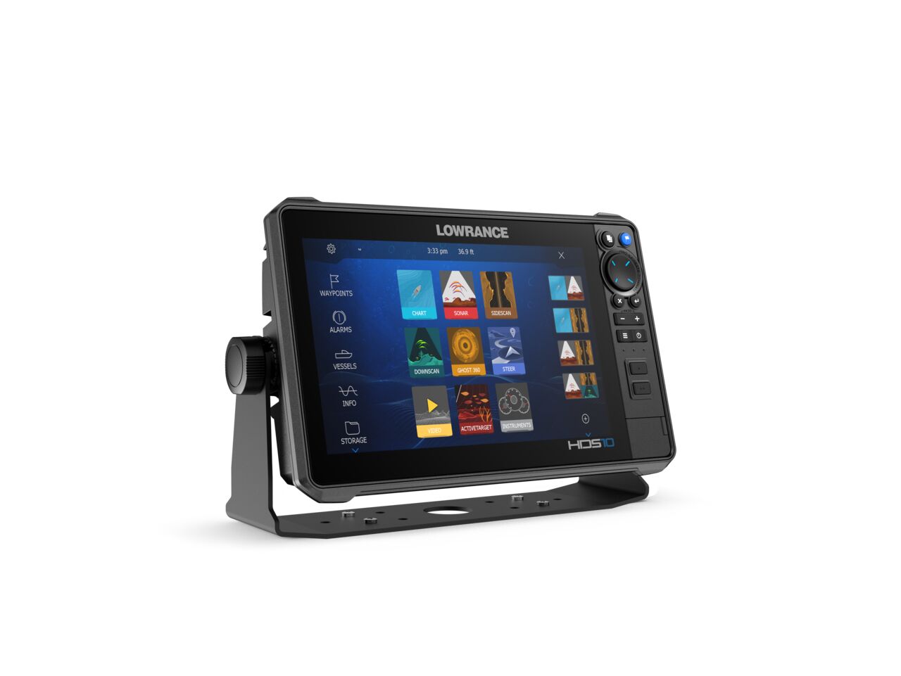 LOWRANCE HDS-10 PRO ROW + ACTIVEIMAGING™ HD 3-IN-1 TRANSDUCER