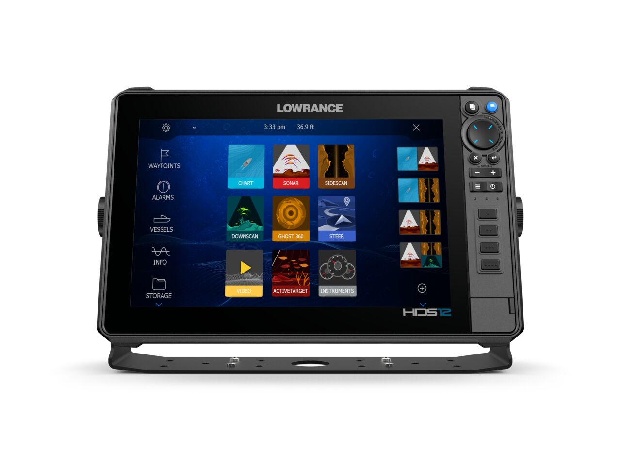 LOWRANCE HDS-12 PRO ROW + ACTIVEIMAGING™ HD 3-IN-1 TRANSDUCER
