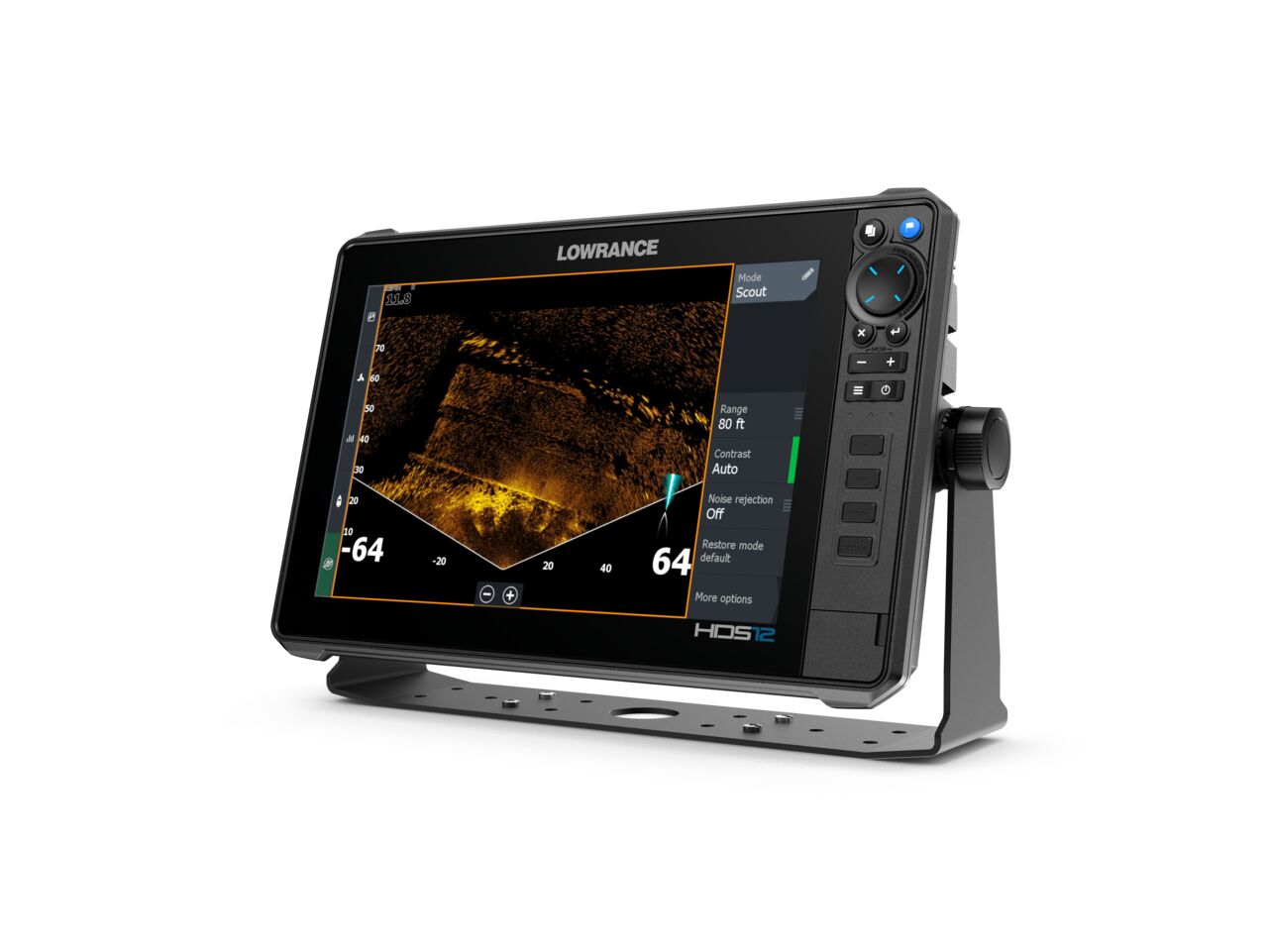 LOWRANCE HDS-12 PRO ROW + ACTIVEIMAGING™ HD 3-IN-1 TRANSDUCER