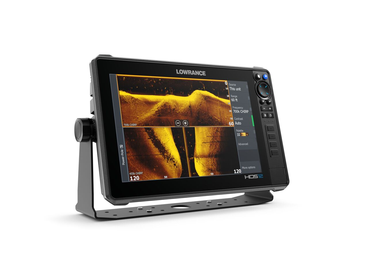LOWRANCE HDS-12 PRO ROW + ACTIVEIMAGING™ HD 3-IN-1 TRANSDUCER