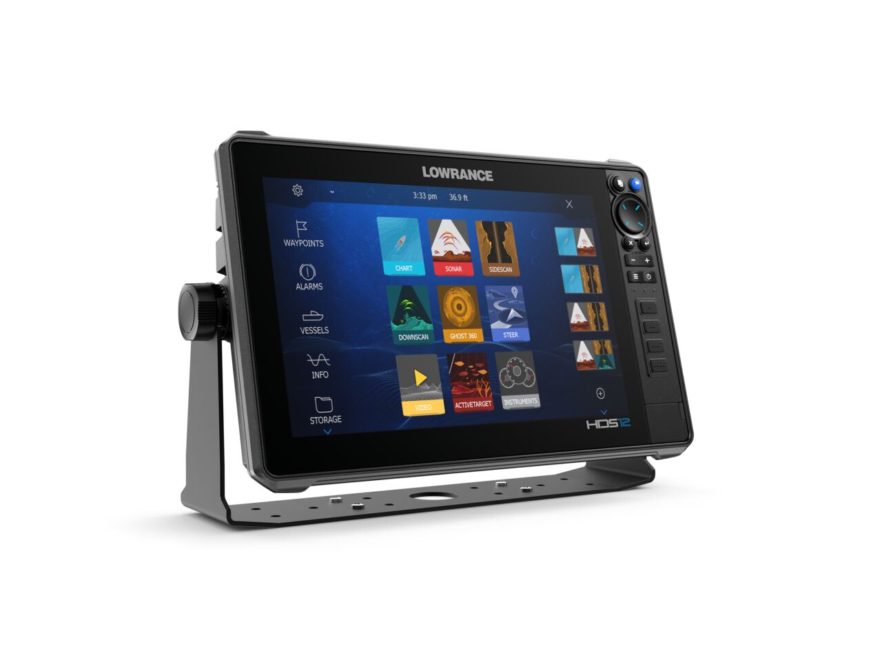 LOWRANCE HDS-12 PRO ROW + ACTIVEIMAGING™ HD 3-IN-1 TRANSDUCER