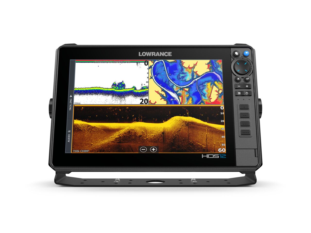 LOWRANCE HDS-12 PRO ROW + ACTIVEIMAGING™ HD 3-IN-1 TRANSDUCER