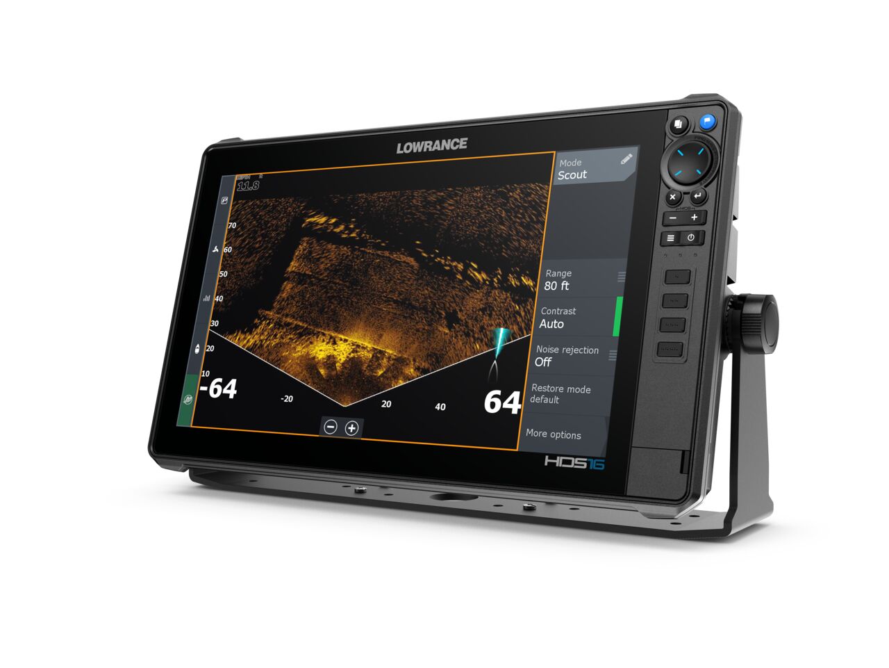 LOWRANCE HDS-16 PRO WITH ACTIVE IMAGING HD 3-IN-1 TRANSDUCER (ROW)