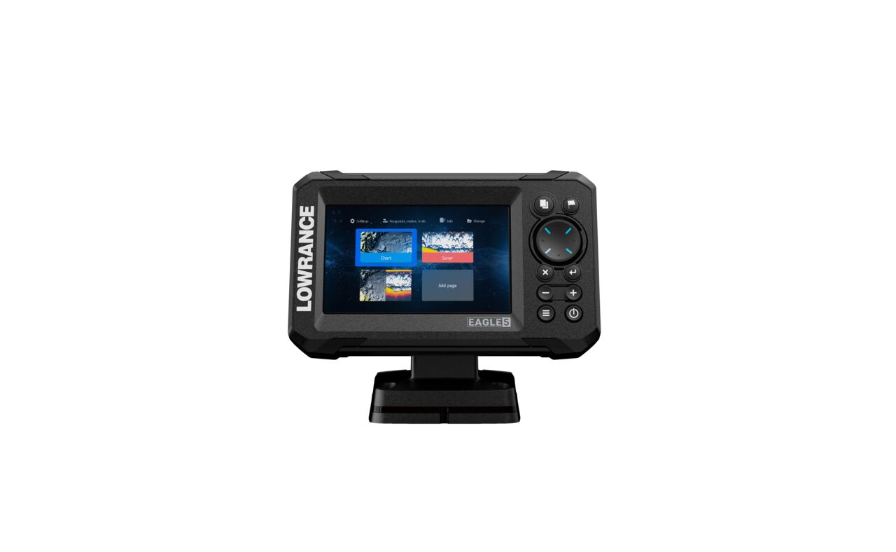 LOWRANCE EAGLE-5 SPLITSHOT HD ROW