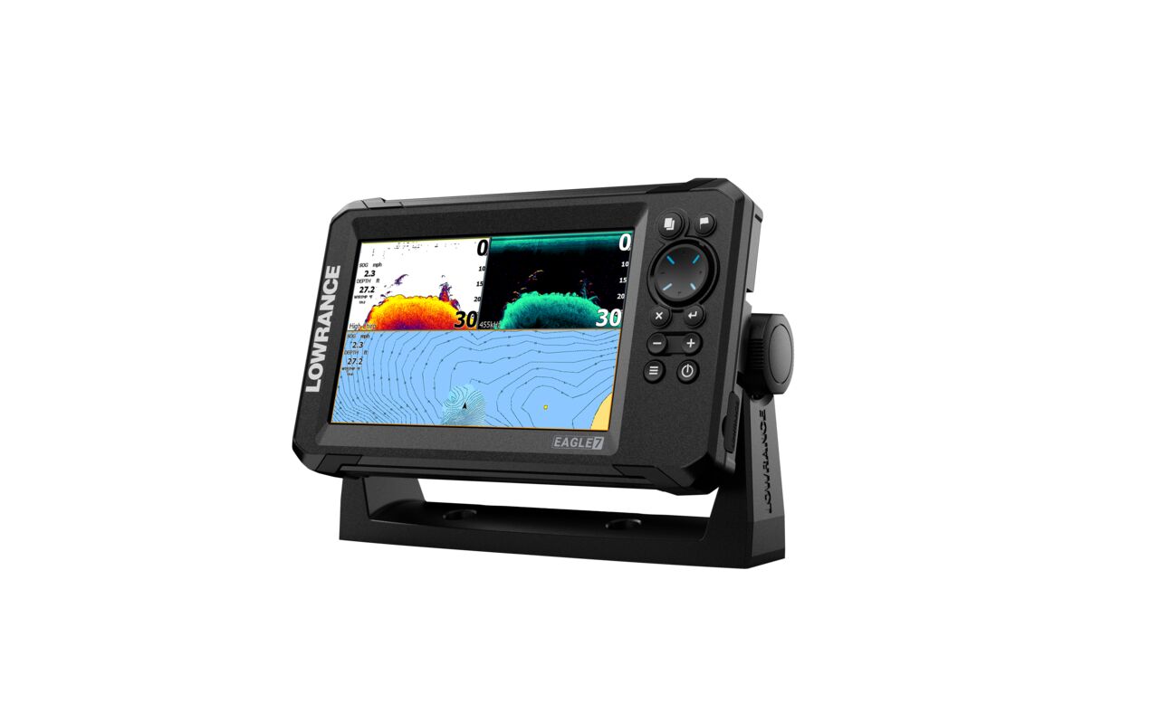 LOWRANCE EAGLE-7 SPLITSHOT HD ROW