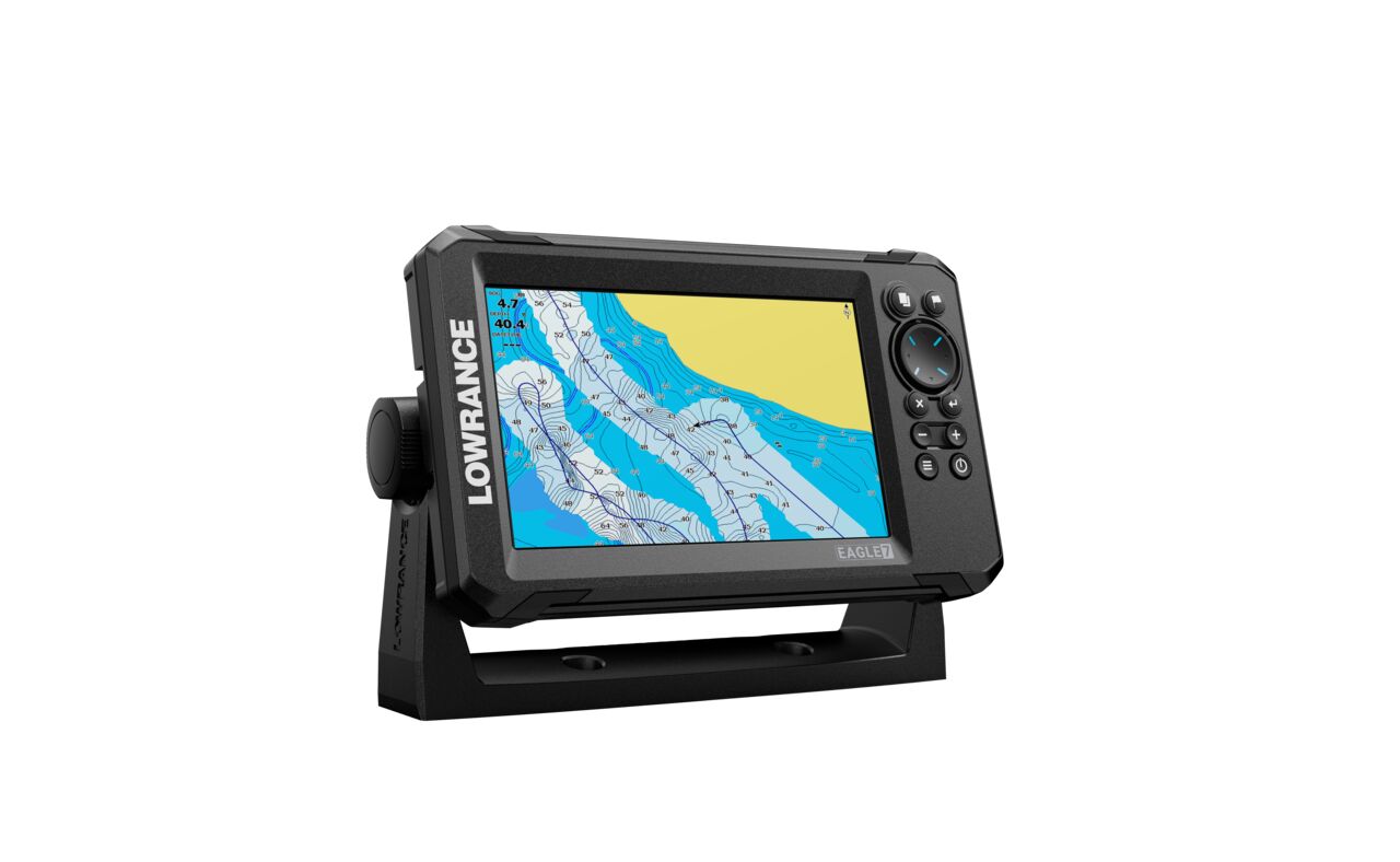 LOWRANCE EAGLE-7 SPLITSHOT HD ROW