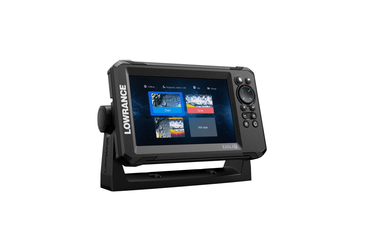 LOWRANCE EAGLE-7 SPLITSHOT HD ROW