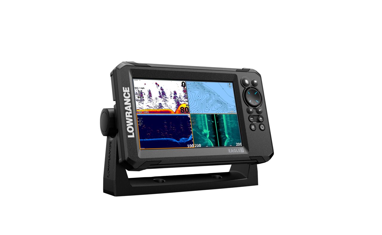 LOWRANCE EAGLE-7 SPLITSHOT HD ROW