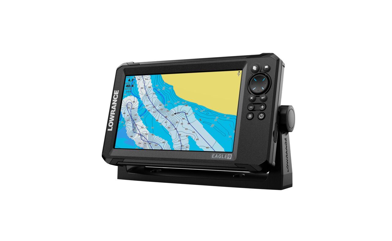 LOWRANCE EAGLE EYE™ 9 LIVE ROW: 9" IPS SCREEN, EAGLE EYE™ TRANSDUCER