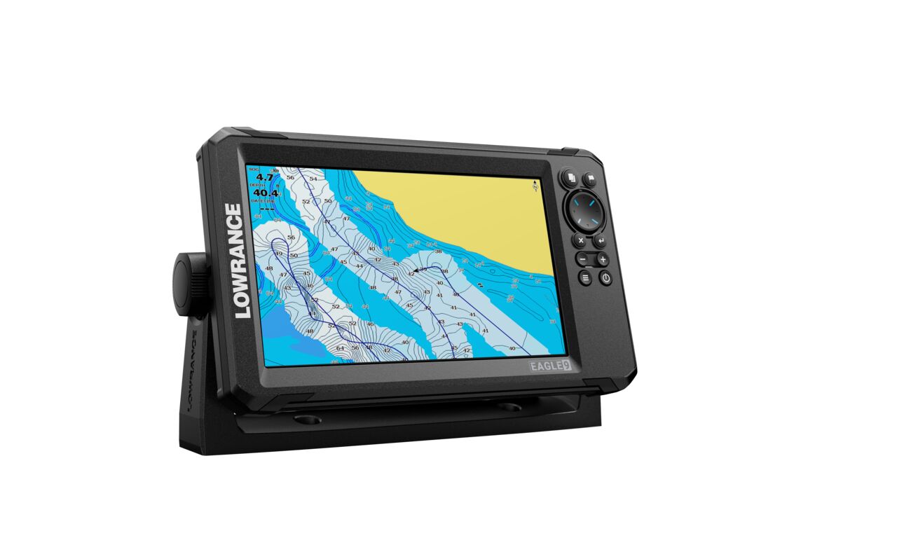 LOWRANCE EAGLE EYE™ 9 LIVE ROW: 9" IPS SCREEN, EAGLE EYE™ TRANSDUCER