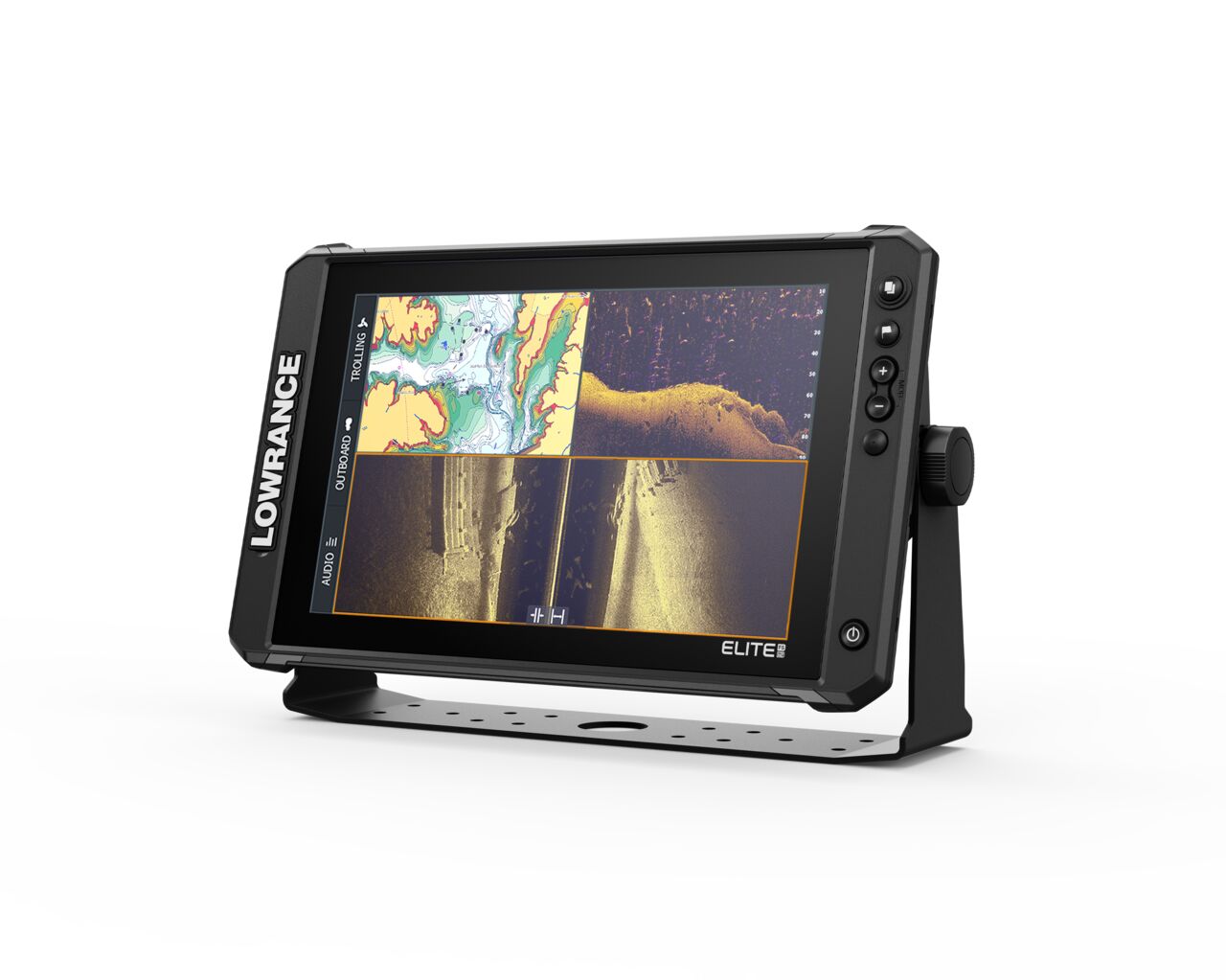 LOWRANCE ELITE™ FS 10 WITH ACTIVE IMAGING 3-IN-1 TRANSDUCER (ROW)