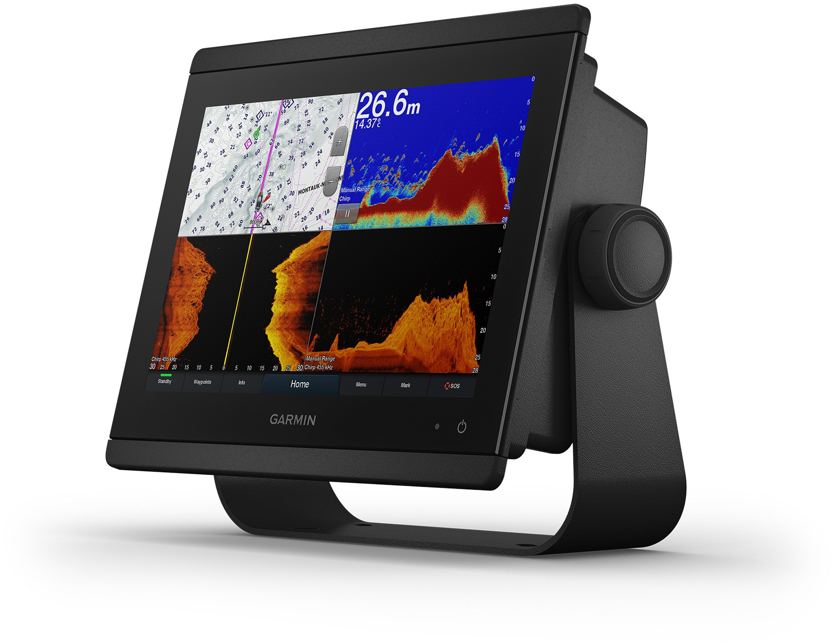 GARMIN GPSMAP 8410 XSV WITH WORLDWIDE BASEMAP AND SONAR