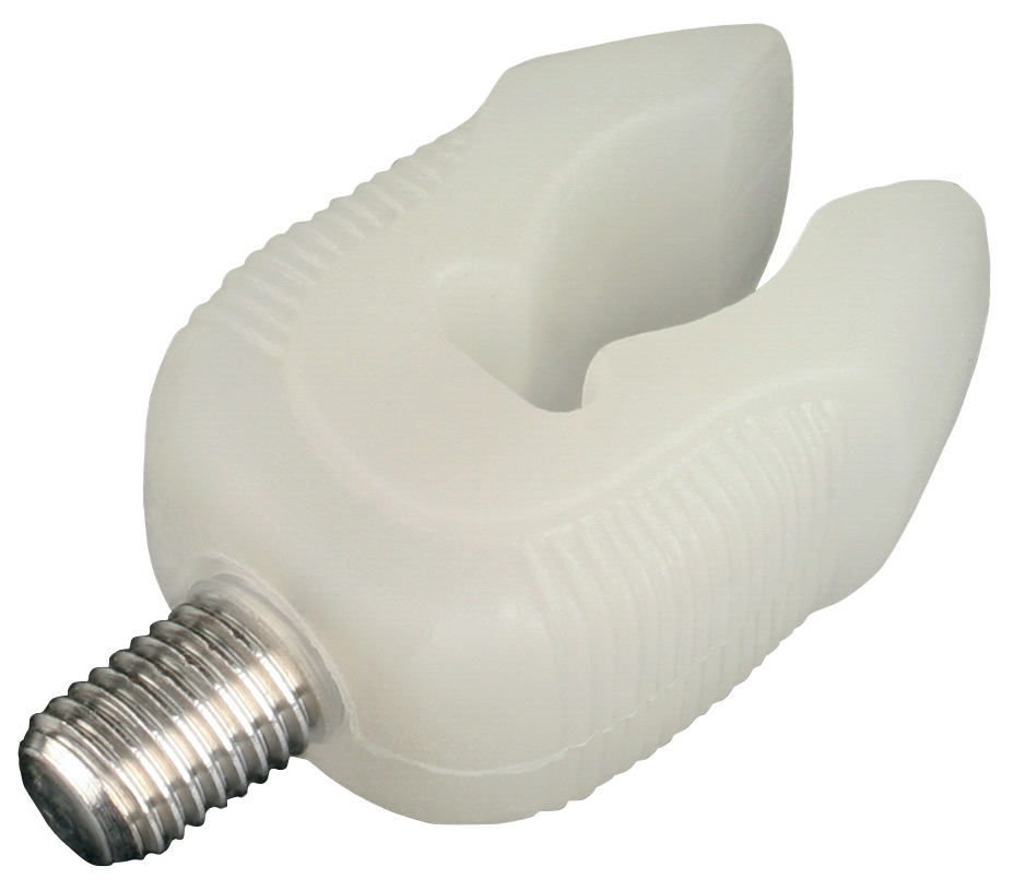 ROD REST GRIP - RR20 - LUMINESCENT RUBBER - size S - WHITE - 1 pcs.