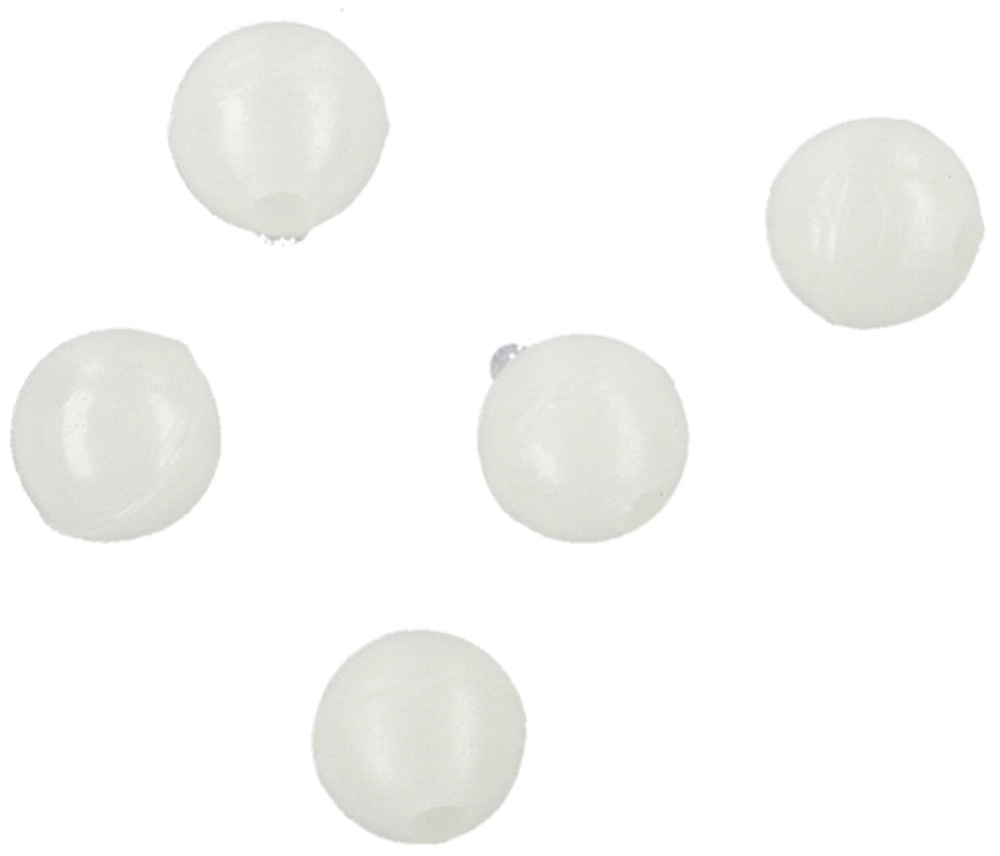 SURFCASTING BEADS - ROUND 4mm - FLUO - 25 pcs.