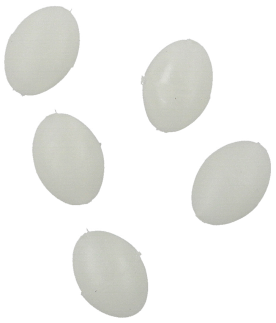 SURFCASTING BEADS - ELLIPSE 5x8mm/1.2 - FLUO - 25 pcs.