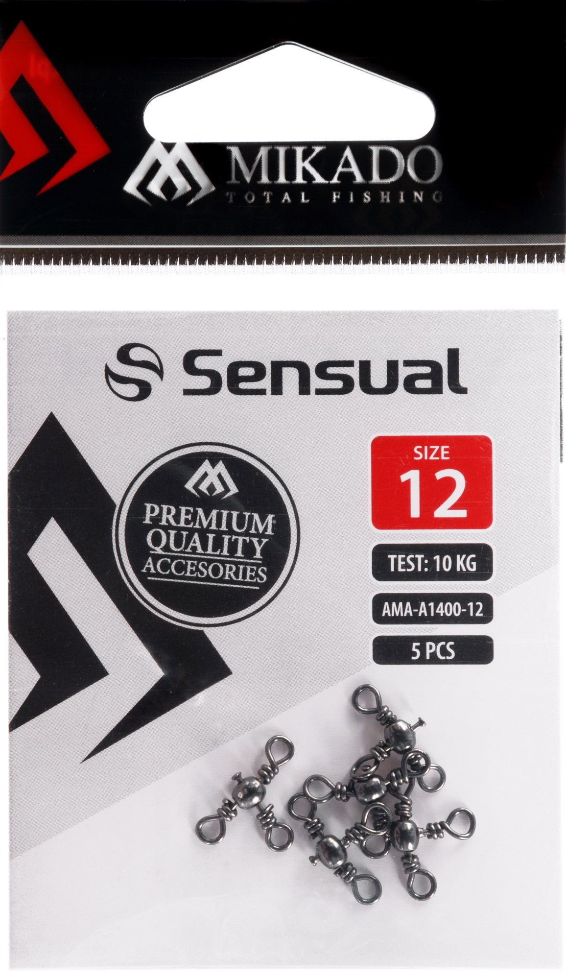 BARREL SWIVEL - TRIPLE NO 4 - 5 pcs.