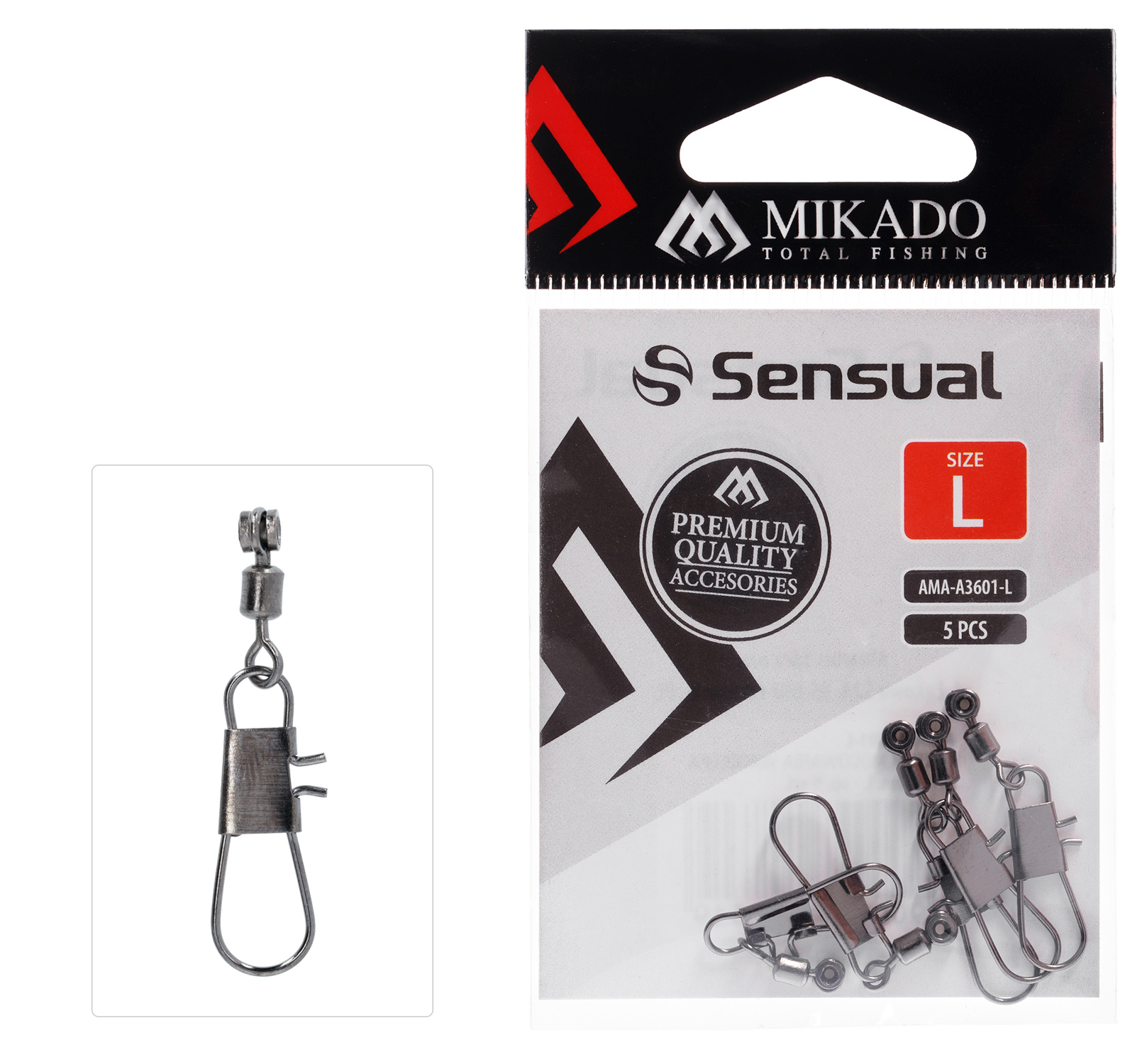 FIXING SYSTEM - WAGGLER/FEEDER - ADAPTER - size L BN - 5 pcs.