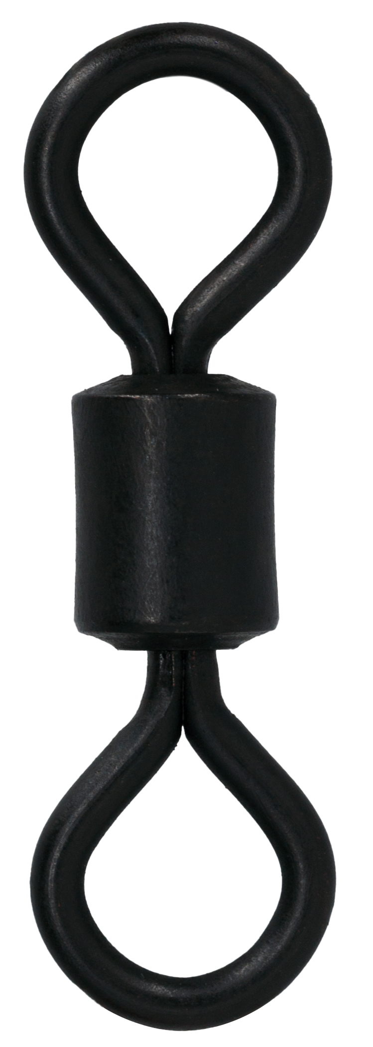 ROLLER SWIVEL - NO 2/0 - BLACK MAT - 5 pcs.