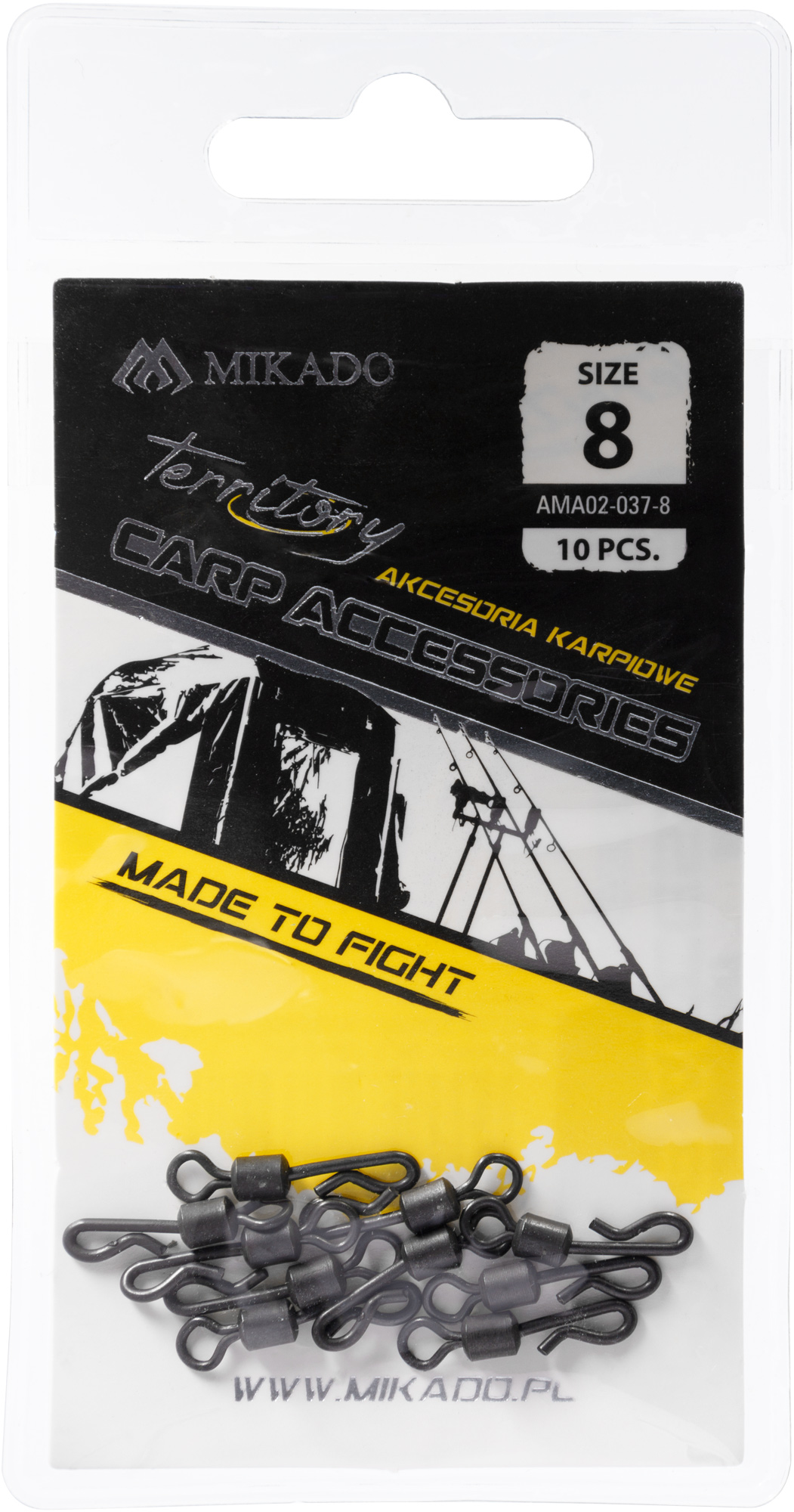 SWIVEL - QUICK CHANGE NO 8 - 10 pcs.