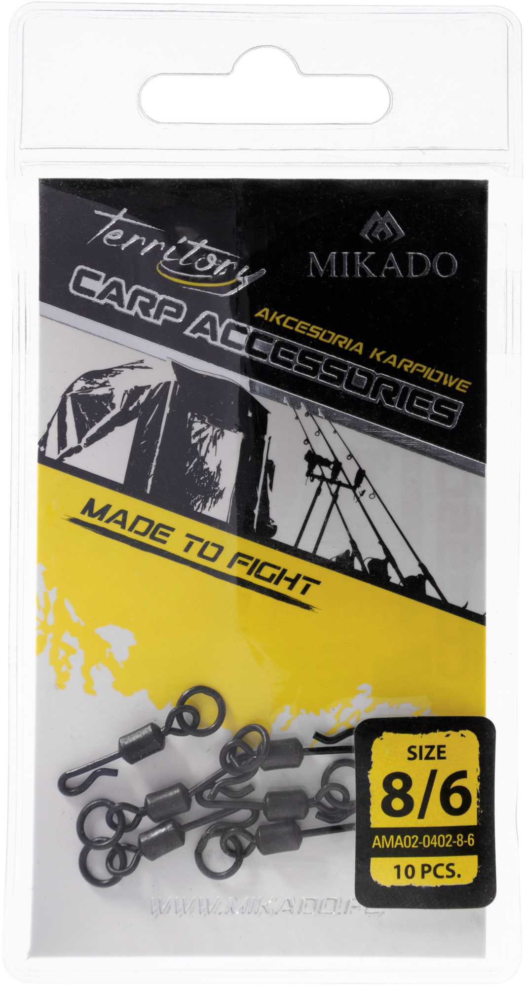 SWIVEL - QUICK CHANGE WITH RING NO 8 - 10 pcs.