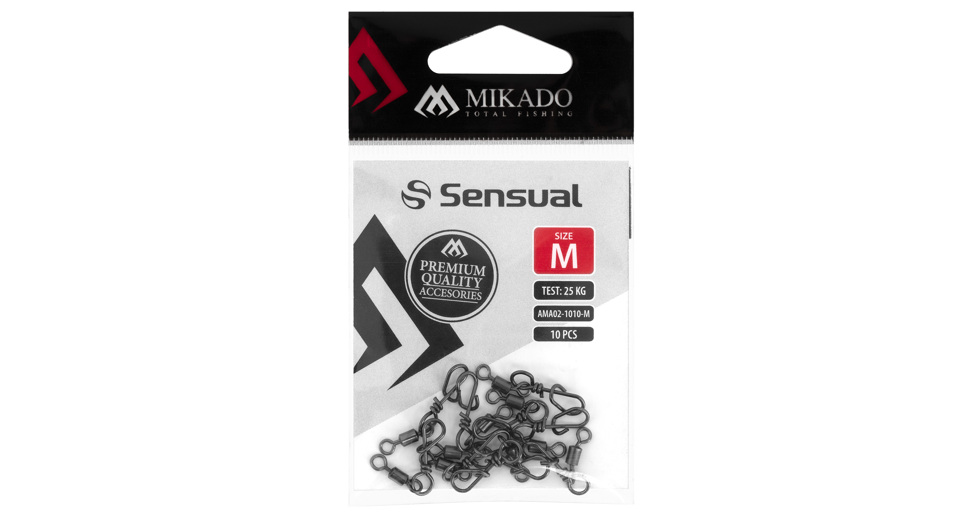 ROLLER SWIVEL - WITH SNAP MIKADO - size XXS - 10 pcs.