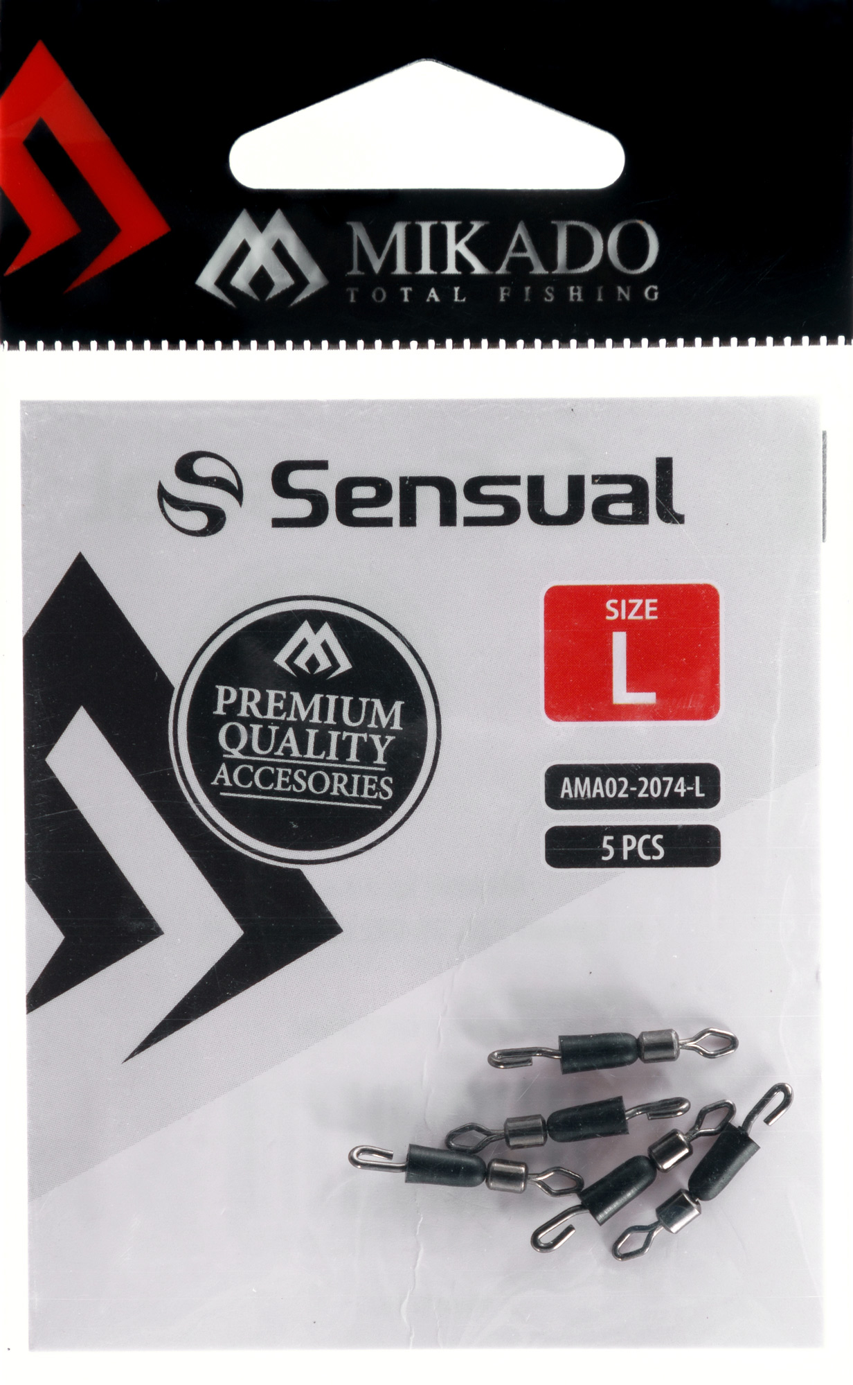 QUICK CHANGE - WITH SWIVEL - size L - 5 pcs.