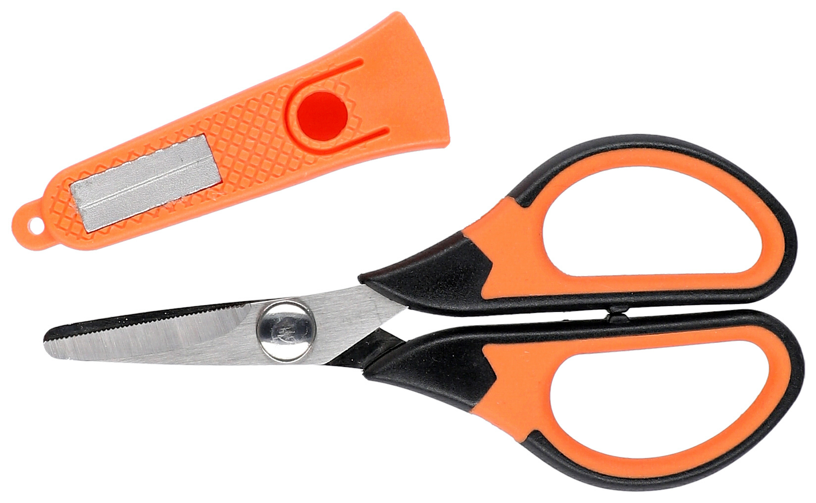 SCISSORS - FOR BRAID LINE WITH SHARPENER - 1 pcs.