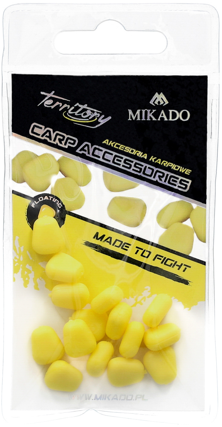 ARTIFICIAL CORN - FLOATING - YELLOW - 15 pcs.