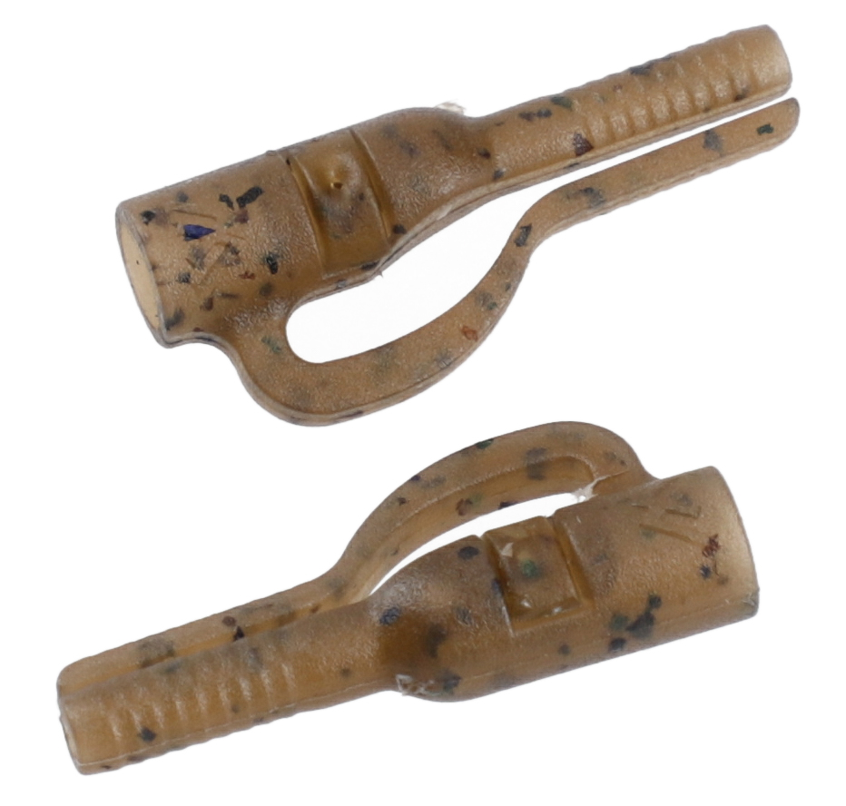 SAFETY CLIP - LEAD CLIP WITH PIN - CAMO - 10 pcs.