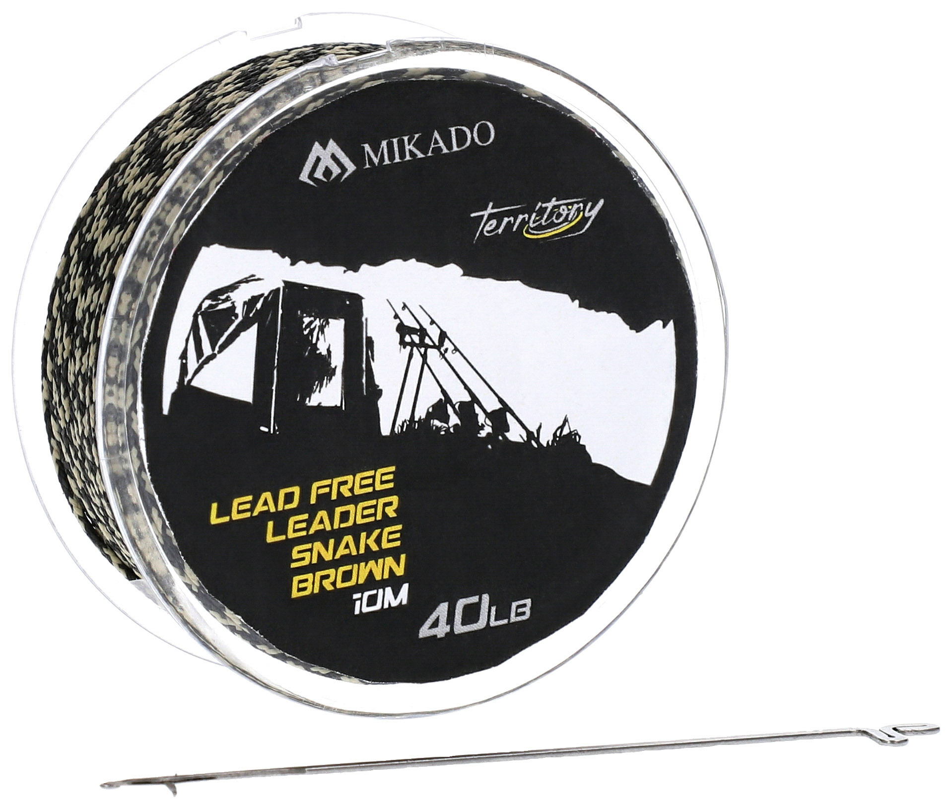 LEADER - LEAD FREE LEADER - 40lbs/10m - LIGHT CAMO - 1 pcs.