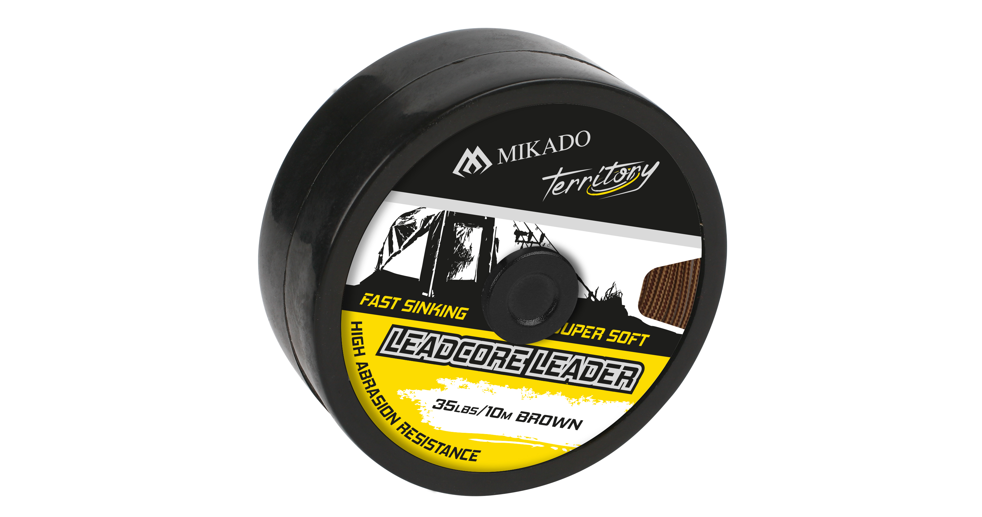 LEADER - LEADCORE LEADER 35lbs/10m - BROWN - 1 pcs.