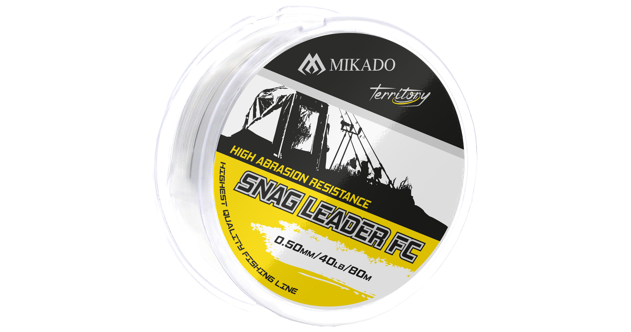 SHOCK LEADER - SNAG LEADER FC 40lbs/0.50mm/80m - 1 pcs.