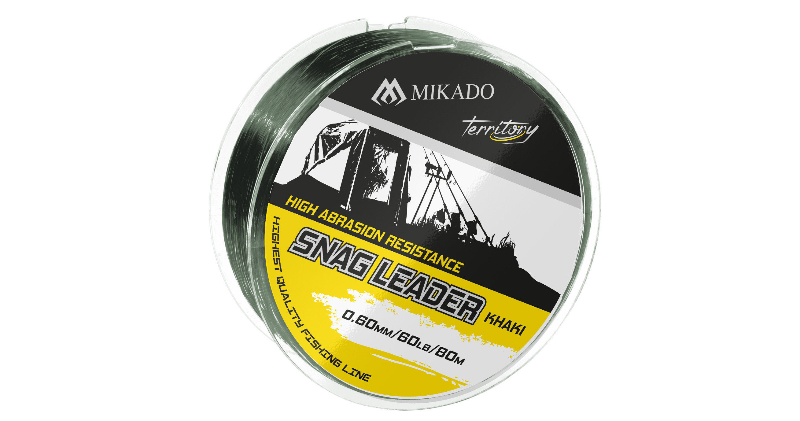 SHOCK LEADER - SNAG LEADER KHAKI 45lbs/0.50mm/80m - 1 pcs.