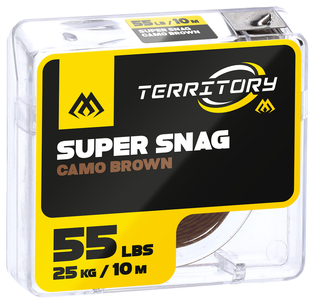 BRAID HOOKLINK - SUPER SNAG - 55lbs/10m - CAMO BROWN - 1 pcs.