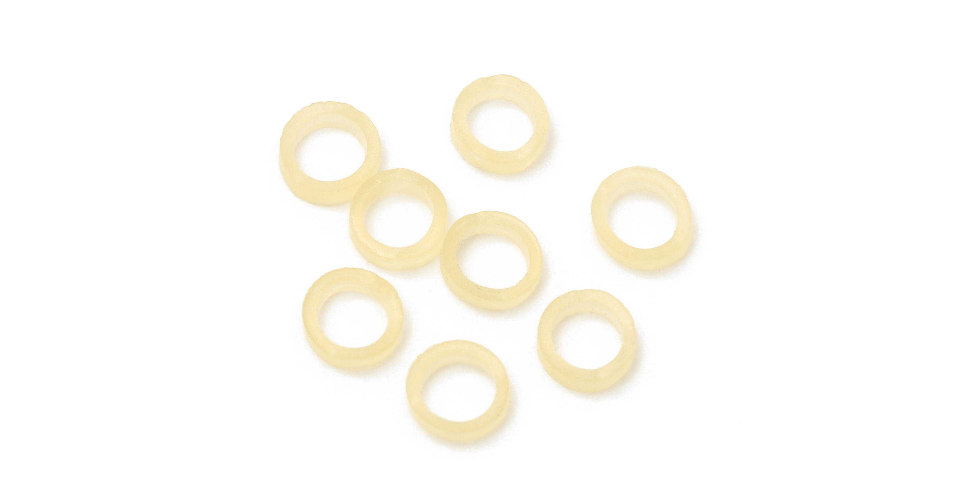 PELLET BANDS - METHOD FEEDER - 8mm (EXTRA HEAVY) - TRANSPARENT - 50 pcs.