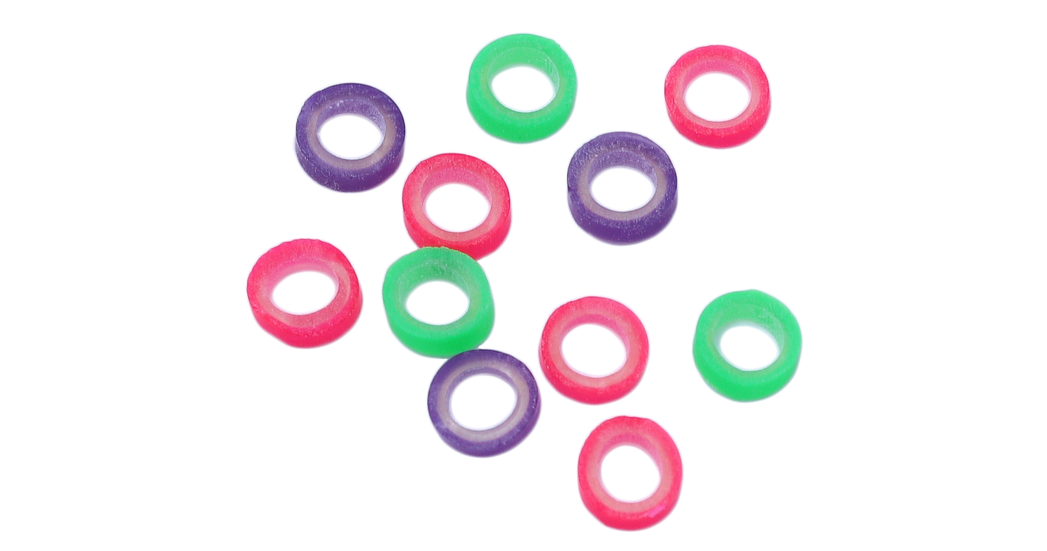 PELLET BANDS - METHOD FEEDER - 3mm (HEAVY) - MIX - 50 pcs.