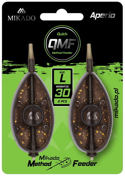 FEEDER - METHOD FEEDER APERIO Q.M.F. SYSTEM L - 30g - 2 pcs.