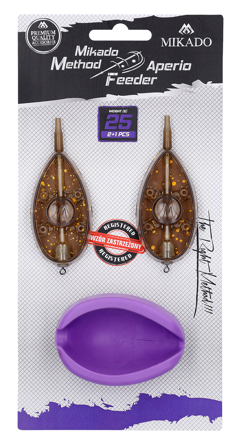 FEEDER - METHOD FEEDER APERIO Q.M.F. SYSTEM XL SET - 2x70g + FEEDER MOULD - 1 set.