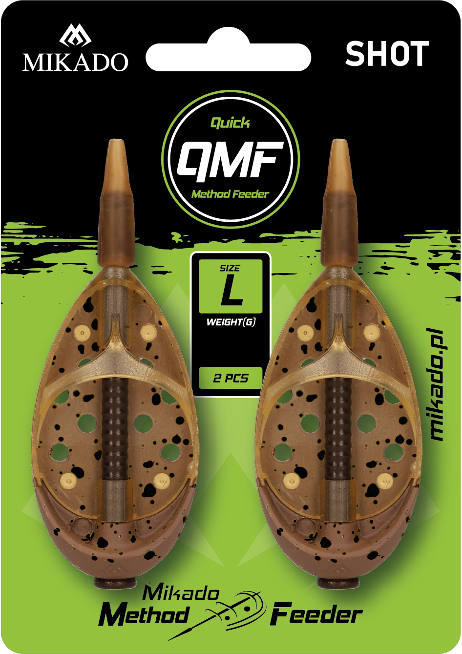 FEEDER - METHOD FEEDER SHOT Q.M.F. SYSTEM L - 20g - 1 pcs.