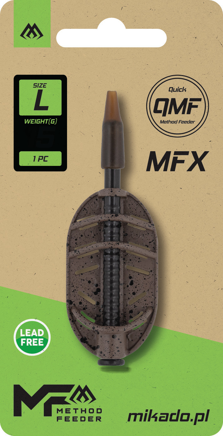 FEEDER - METHOD FEEDER MFX - Q.M.F. size L - 15g - 1 pcs.