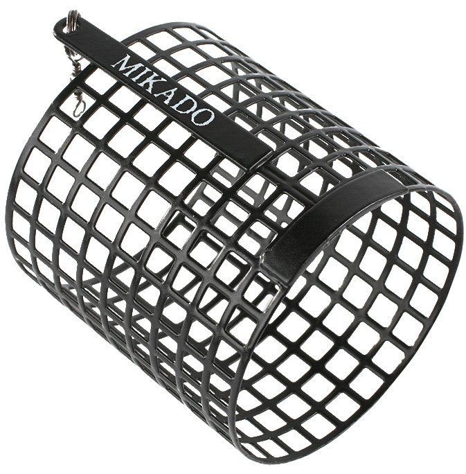 FEEDER - ROUND size - L (49x57) - BLACK - 10 pcs.