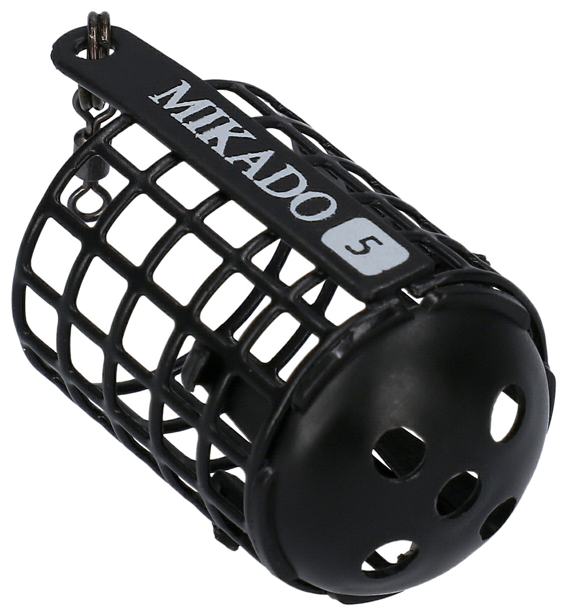 FEEDER - ROUND WITH BOTTOM - 5g (25x30) - BLACK - 10 pcs.