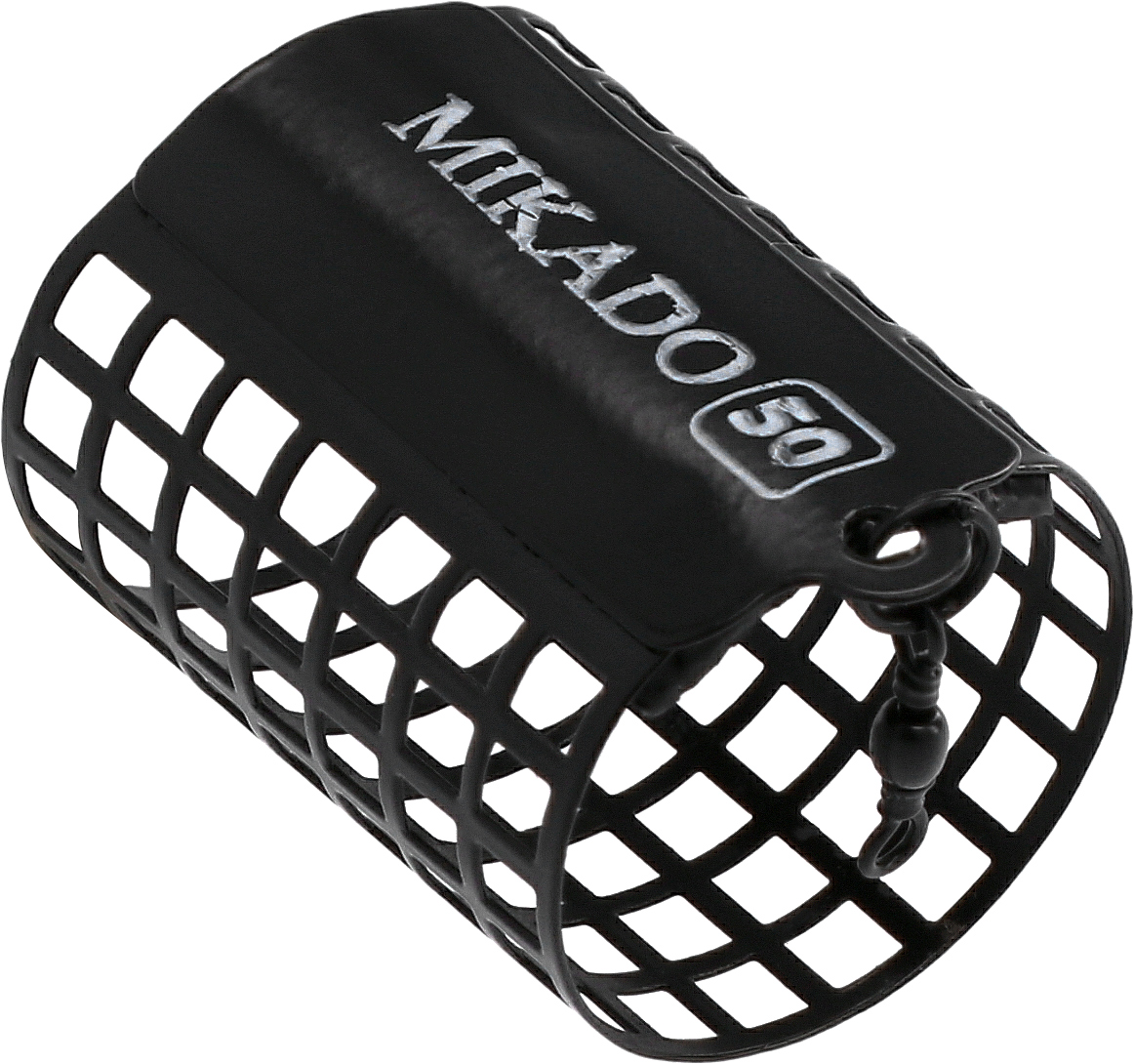 FEEDER - ROUND - 20g - (32x40mm) - BLACK - 2 pcs.