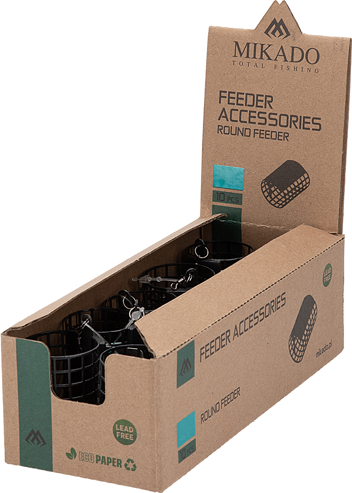 FEEDER - ROUND - 40g - (32x44mm) - 1 pcs.