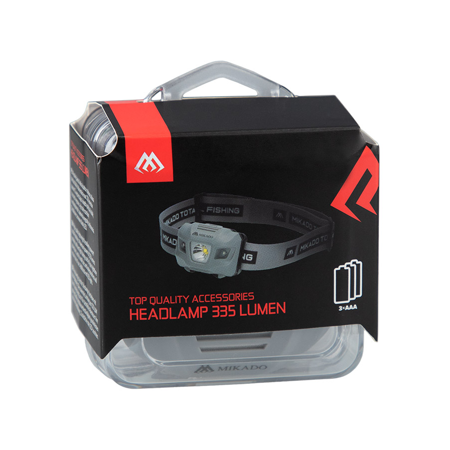 LIGHT - HEAD TORCH H335 - 335 LUM - 1 pcs.