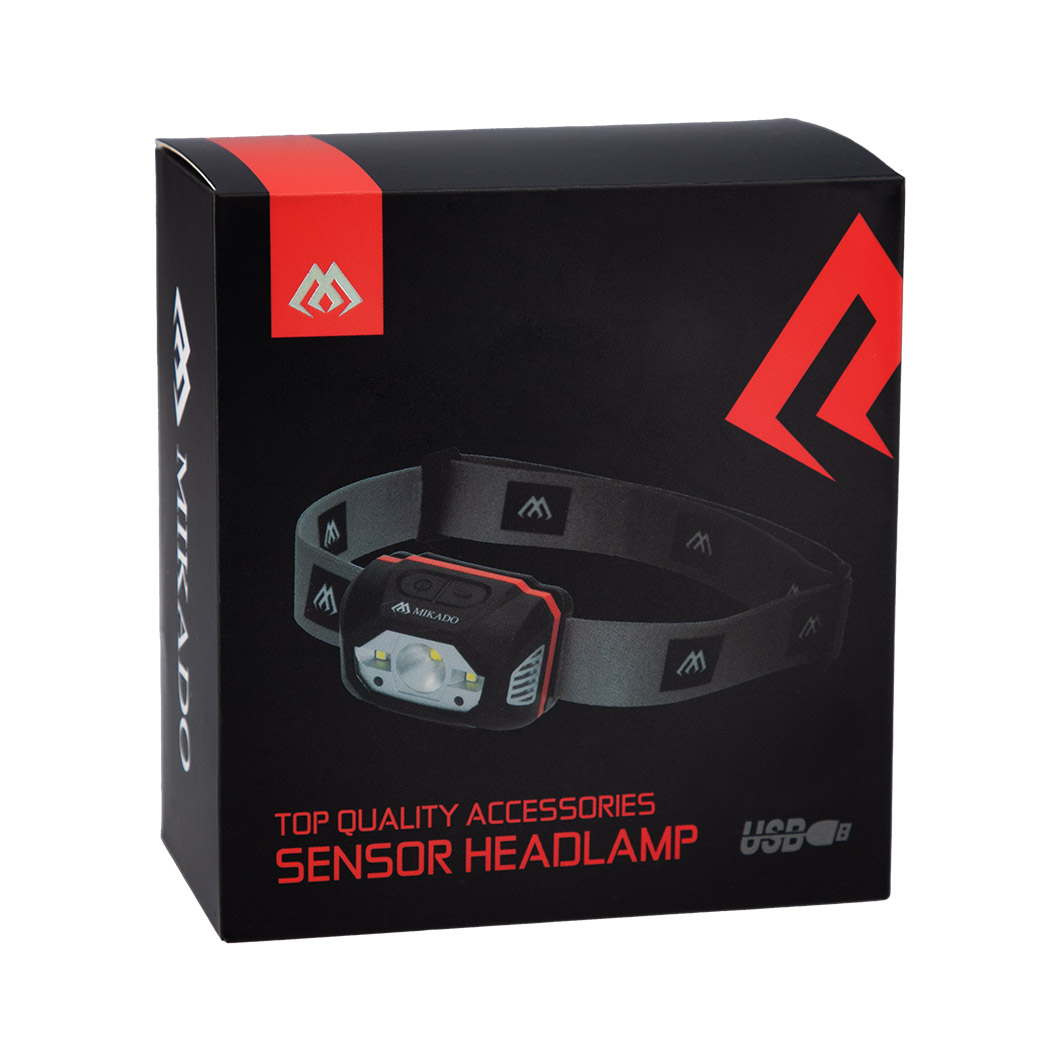 LIGHT - HEAD TORCH H440S - 440 LUM + MOVE SENSOR - 1pcs.